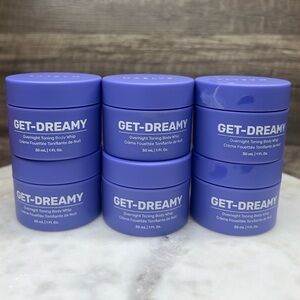 MAELYS GET-DREAMY Overnight Toning Body Whip -Set of 6 Travel Size Jars1 fl oz